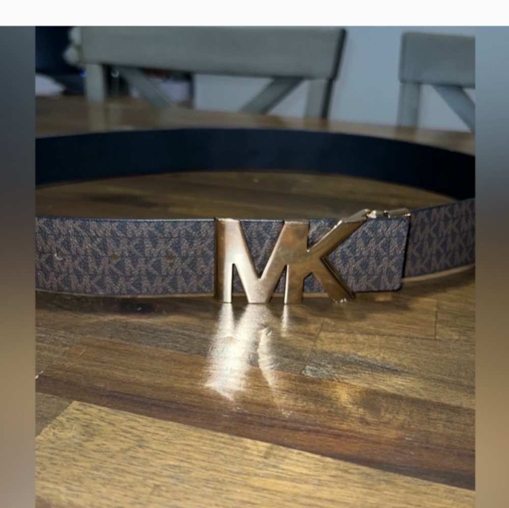 Michael kors ladies reversible logo print belts s - Picture 8 of 11